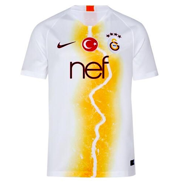 Camiseta Galatasaray Tercera equipación 2018-2019 Blanco